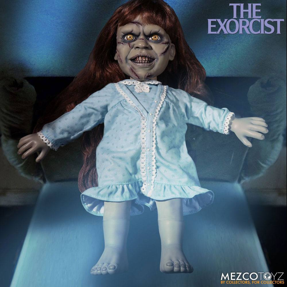 Mezco Toys Der Exorzist Regan MacNeil MDS Mega Scale Puppe