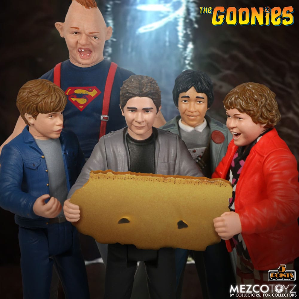Mezco Toys Die Goonies Set 5 Points Actionfiguren