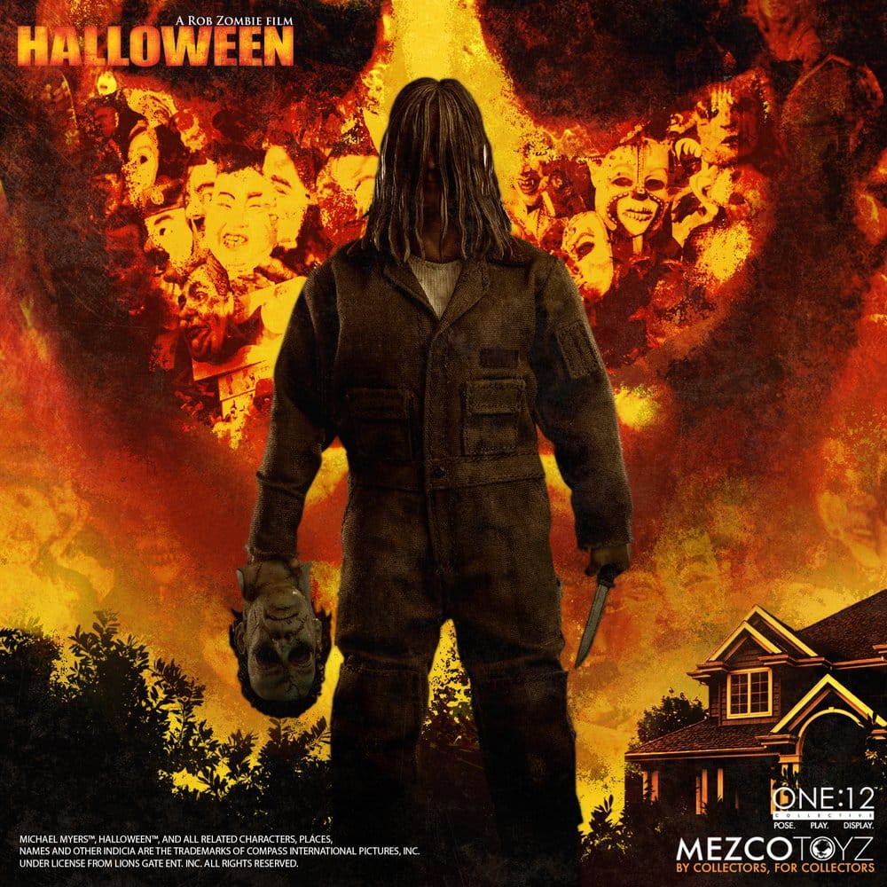 Mezco Toys Halloween (2007) Michael Myers One:12 Collective 1/12 Actionfigur