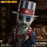 Mezco Toys Haus der 1000 Leichen LDD Presents Captain Spaulding Puppe