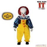 Mezco Toys It / Es 1990 Pennywise 45 cm MDS Roto Plush Puppe