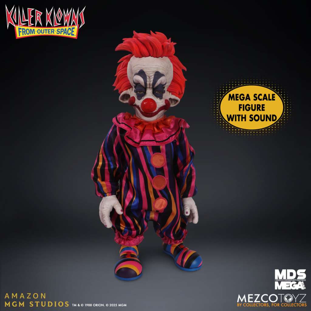 Mezco Toys Killer Klowns from Outer Space Rudy MDS Mega Scale Puppe