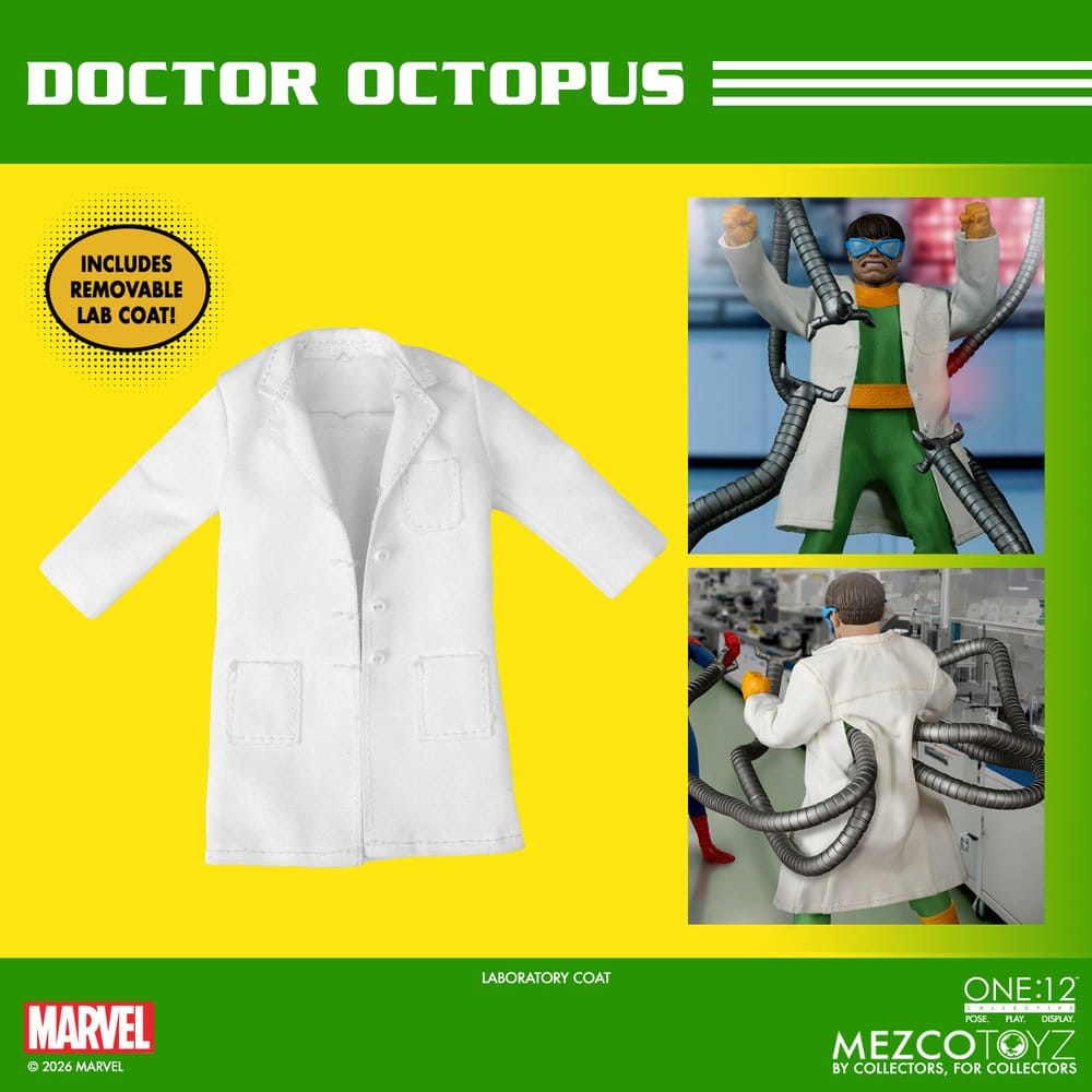 Mezco Toys Marvel Comics Doctor Octopus One:12 Collective 1/12 Actionfigur