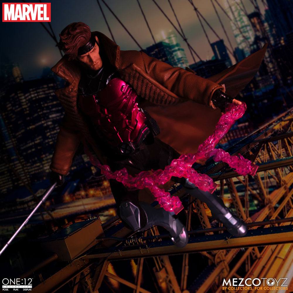 Mezco Toys Marvel Gambit 1/12 Actionfigur