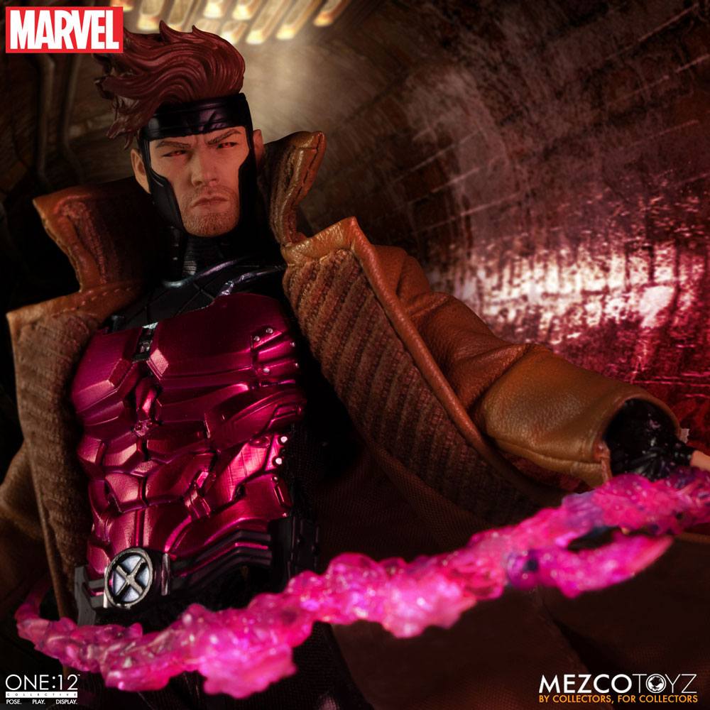 Mezco Toys Marvel Gambit 1/12 Actionfigur