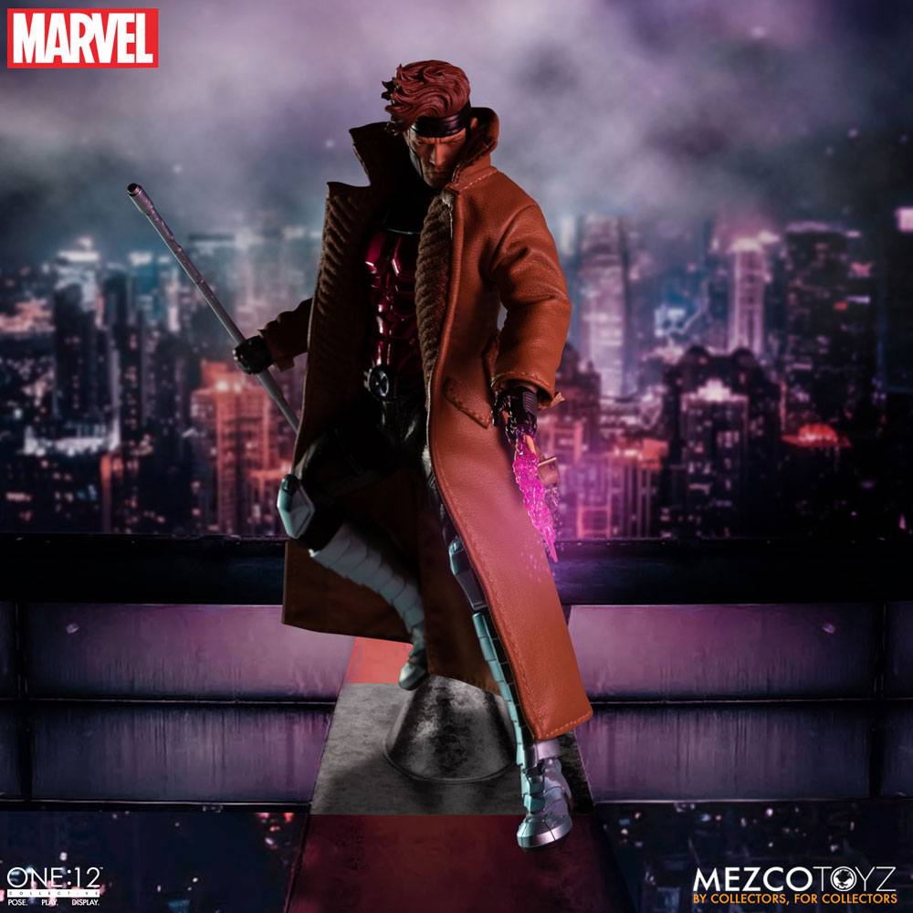 Mezco Toys Marvel Gambit 1/12 Actionfigur