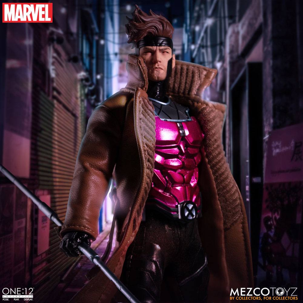 Mezco Toys Marvel Gambit 1/12 Actionfigur