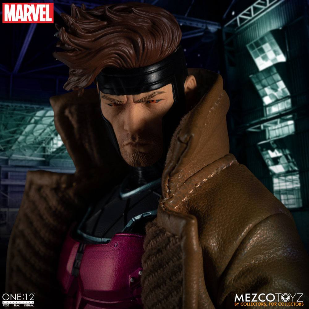Mezco Toys Marvel Gambit 1/12 Actionfigur