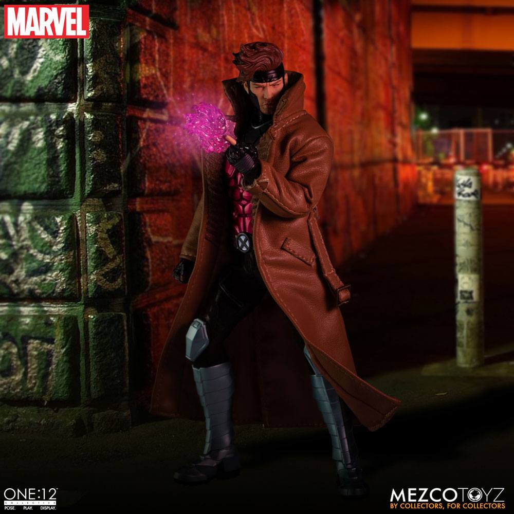 Mezco Toys Marvel Gambit 1/12 Actionfigur