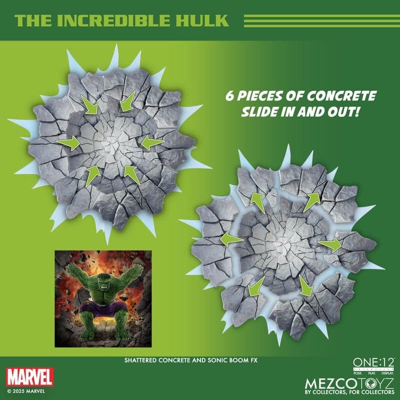 Mezco Toys Marvel Hulk One:12 Collective 1/12 Actionfigur