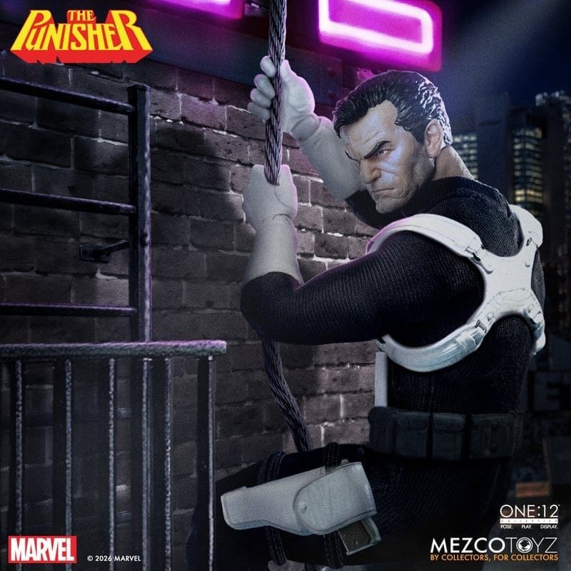 Mezco Toys Marvel Punisher One:12 Collective 1/12 Actionfigur
