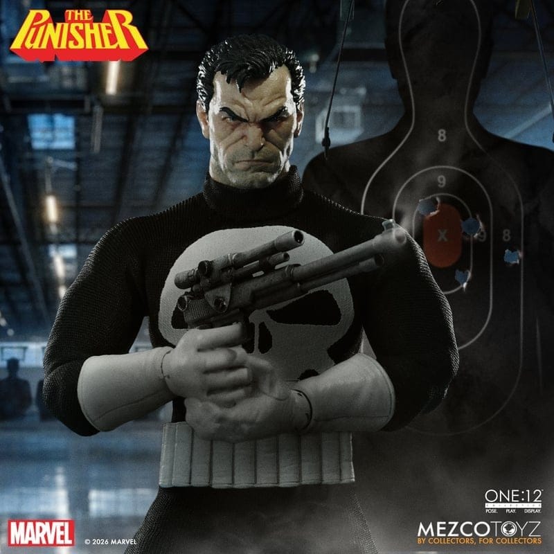 Mezco Toys Marvel Punisher One:12 Collective 1/12 Actionfigur