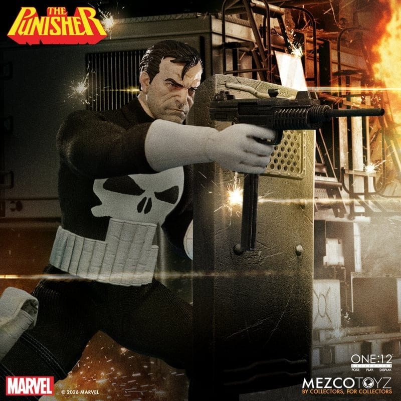 Mezco Toys Marvel Punisher One:12 Collective 1/12 Actionfigur