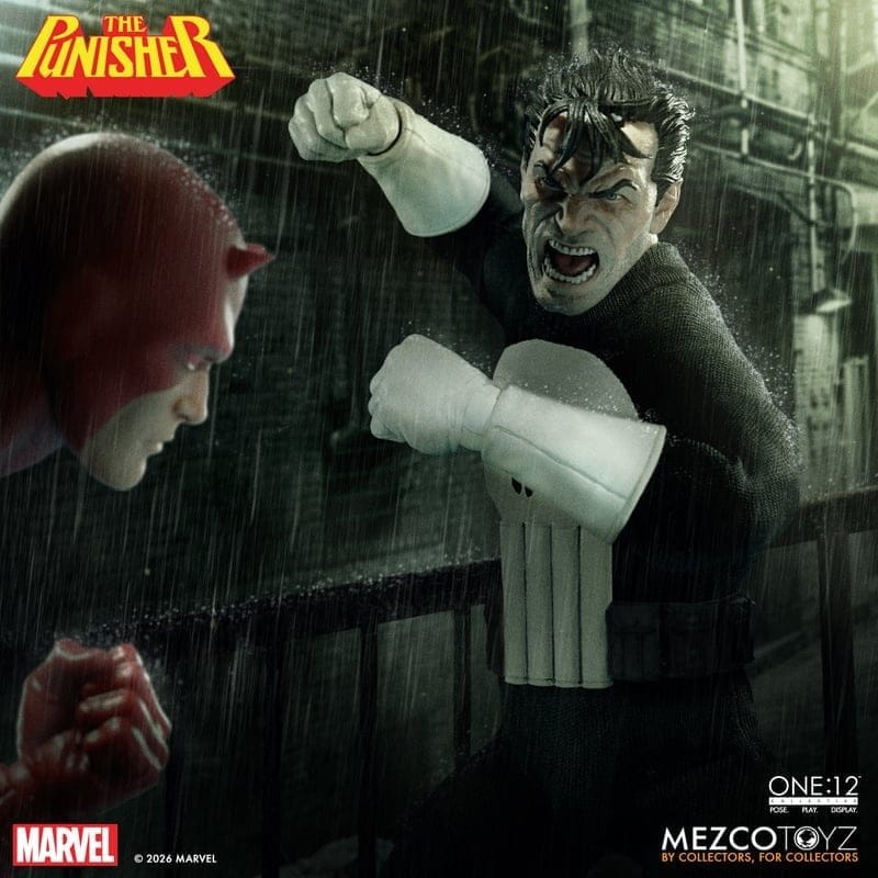 Mezco Toys Marvel Punisher One:12 Collective 1/12 Actionfigur