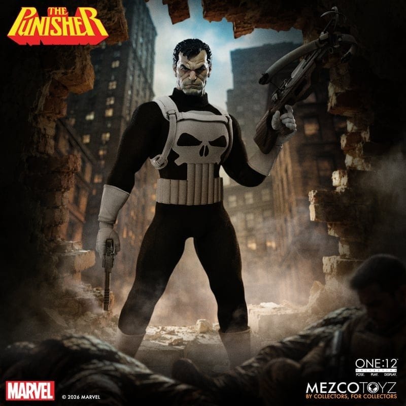 Mezco Toys Marvel Punisher One:12 Collective 1/12 Actionfigur