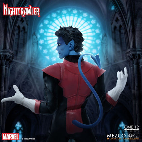 Mezco Toys Marvel X-Men Nightcrawler One:12 Collective 1/12 Actionfigur