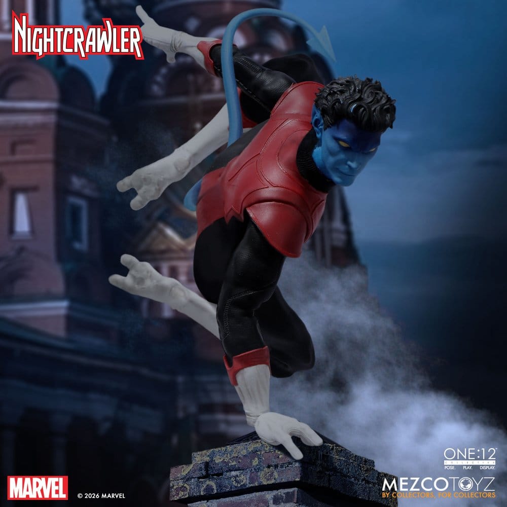 Mezco Toys Marvel X-Men Nightcrawler One:12 Collective 1/12 Actionfigur
