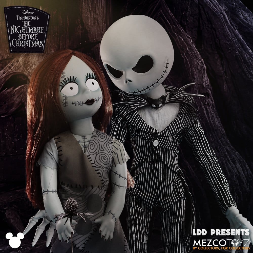 Mezco Toys Nightmare Before Christmas Jack Skellington LDD Presents Puppe