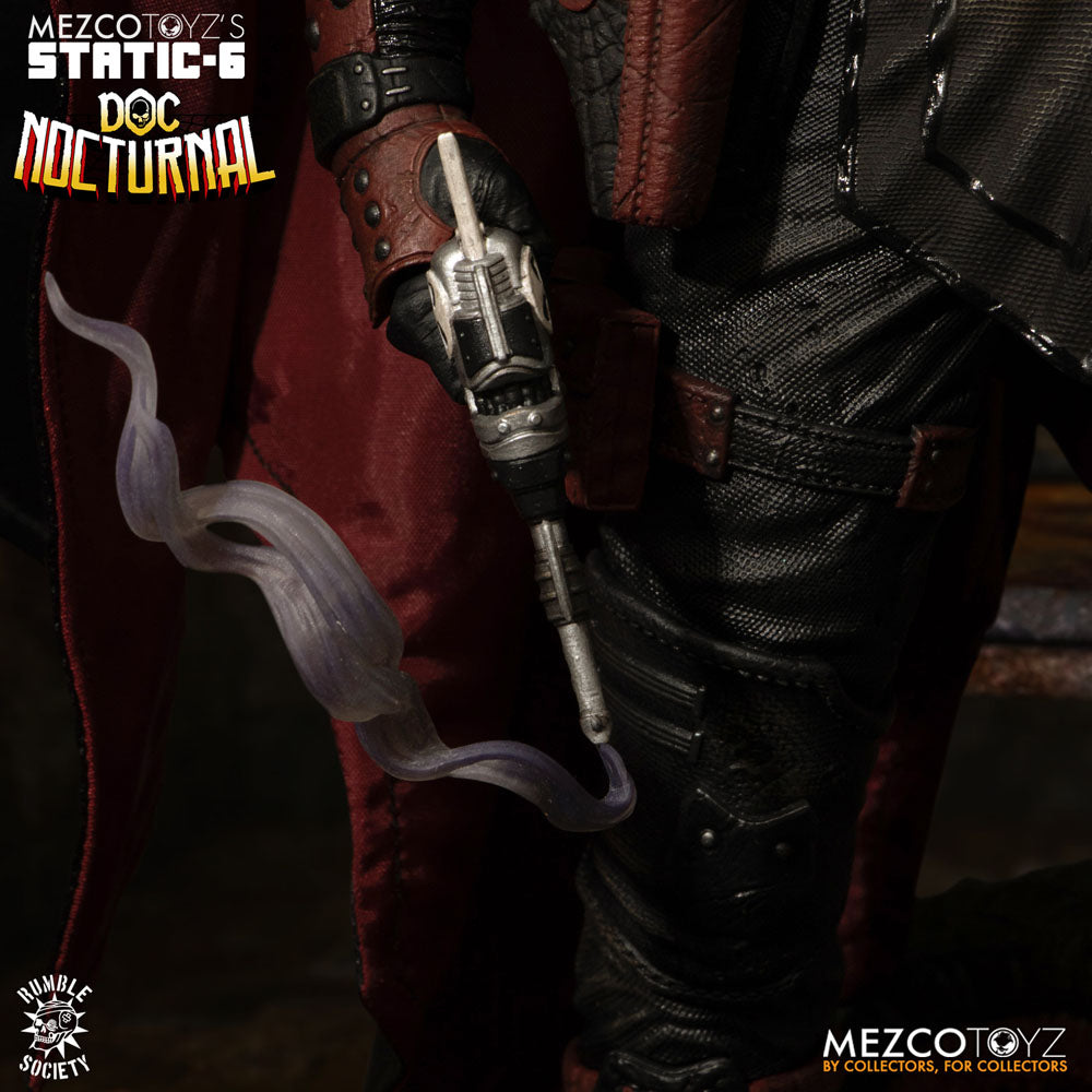 Mezco Toys Rumble Society Doc Nocturnal Original Character Static-6 Statue