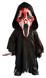 Mezco Toys Scream Bloody Ghost Face MDS Roto Puppe