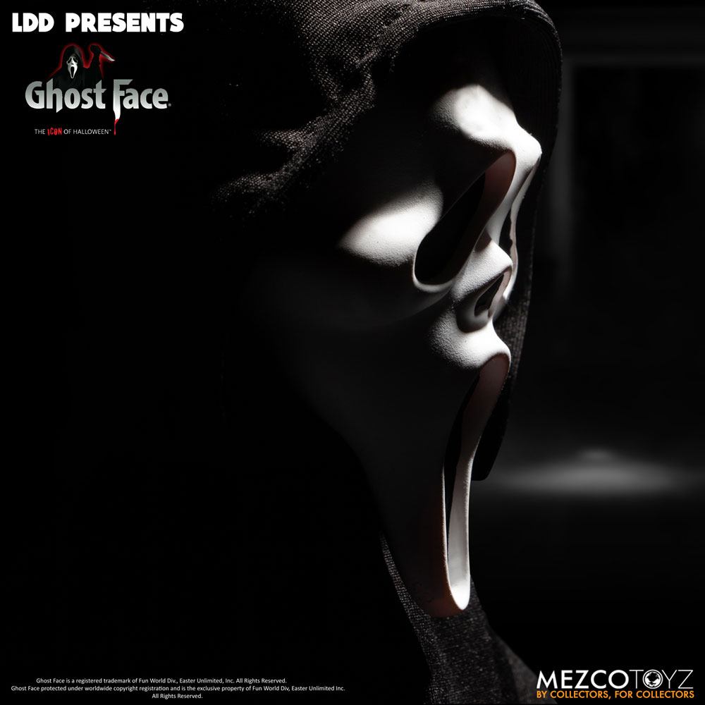 Mezco Toys Scream Ghost Face LDD Presents Puppe