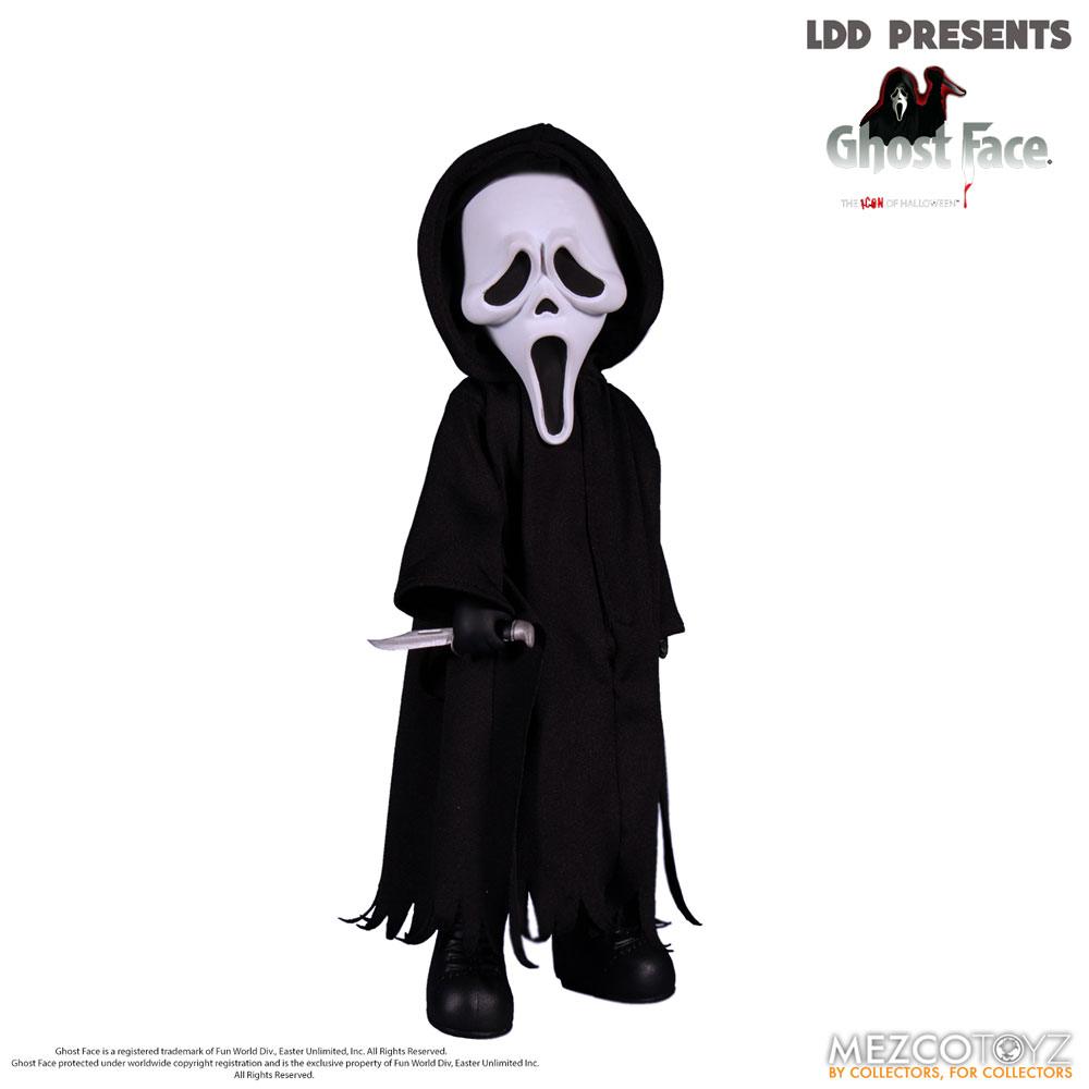 Mezco Toys Scream Ghost Face LDD Presents Puppe