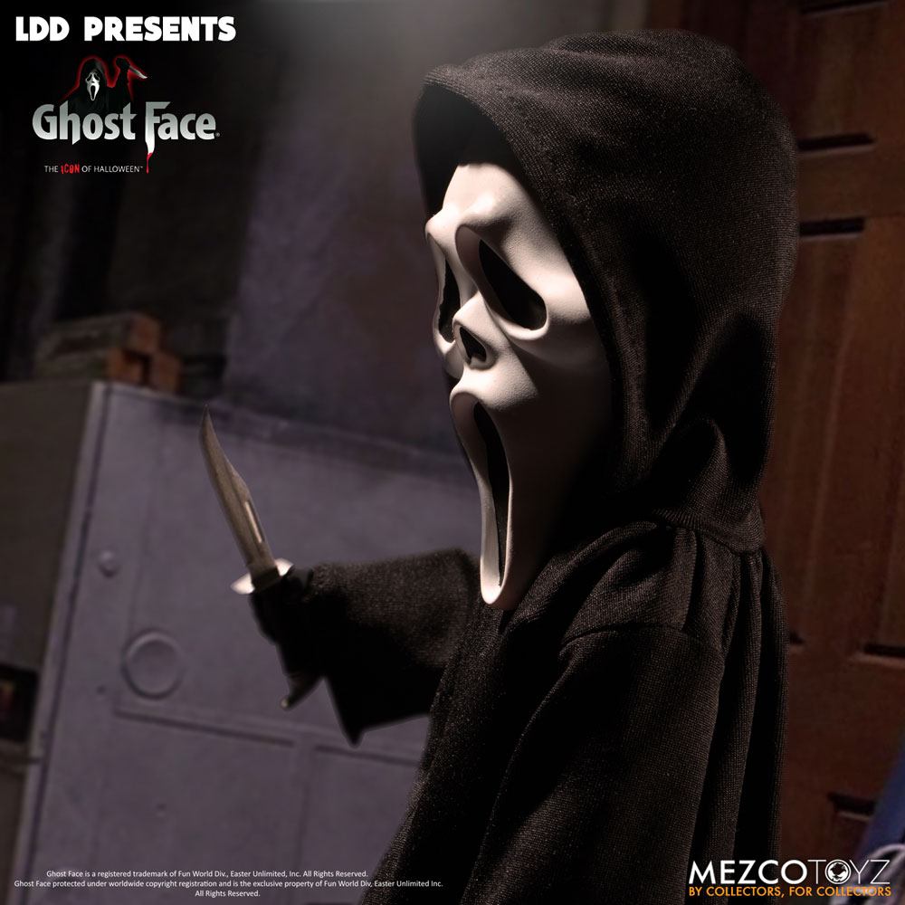 Mezco Toys Scream Ghost Face LDD Presents Puppe