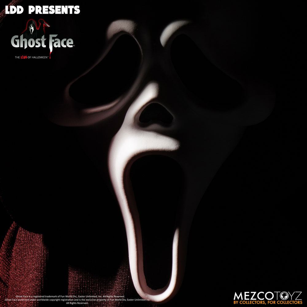 Mezco Toys Scream Ghost Face LDD Presents Puppe