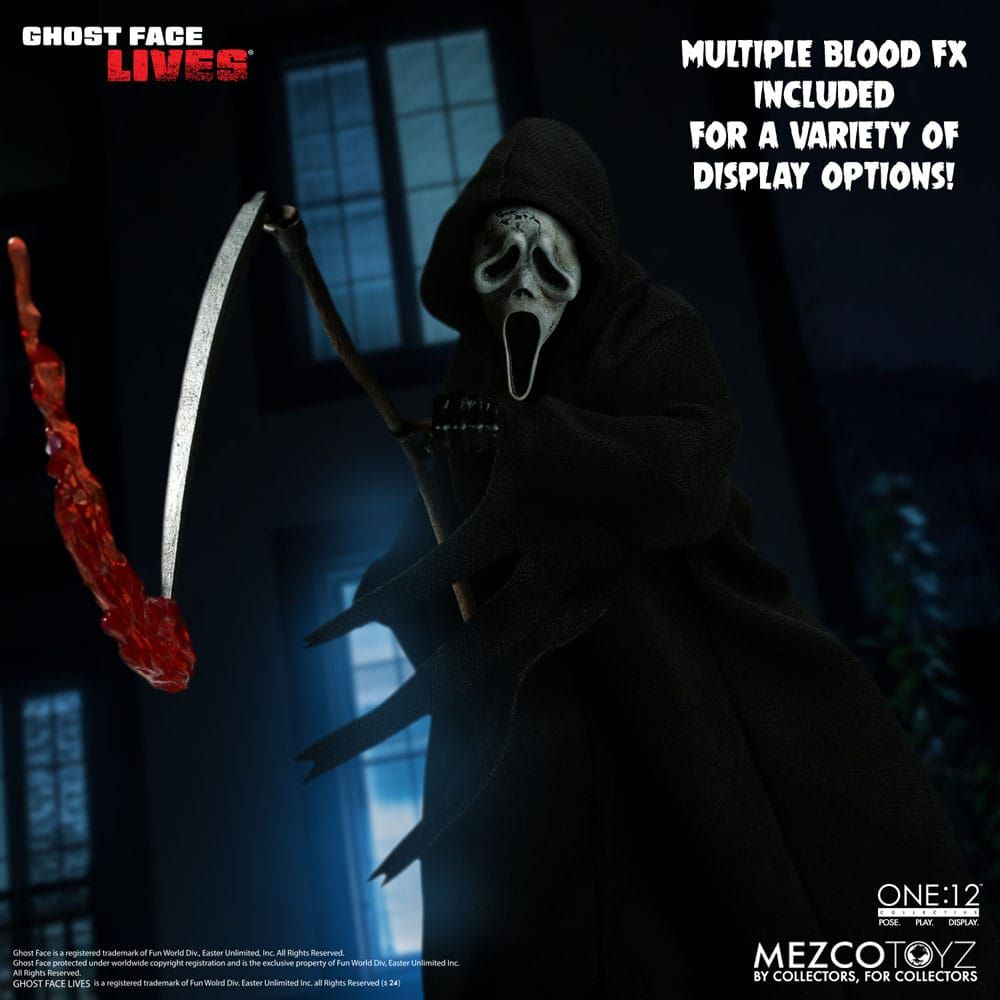 Mezco Toys Scream - Ghost Face One:12 16 cm Actionfigur