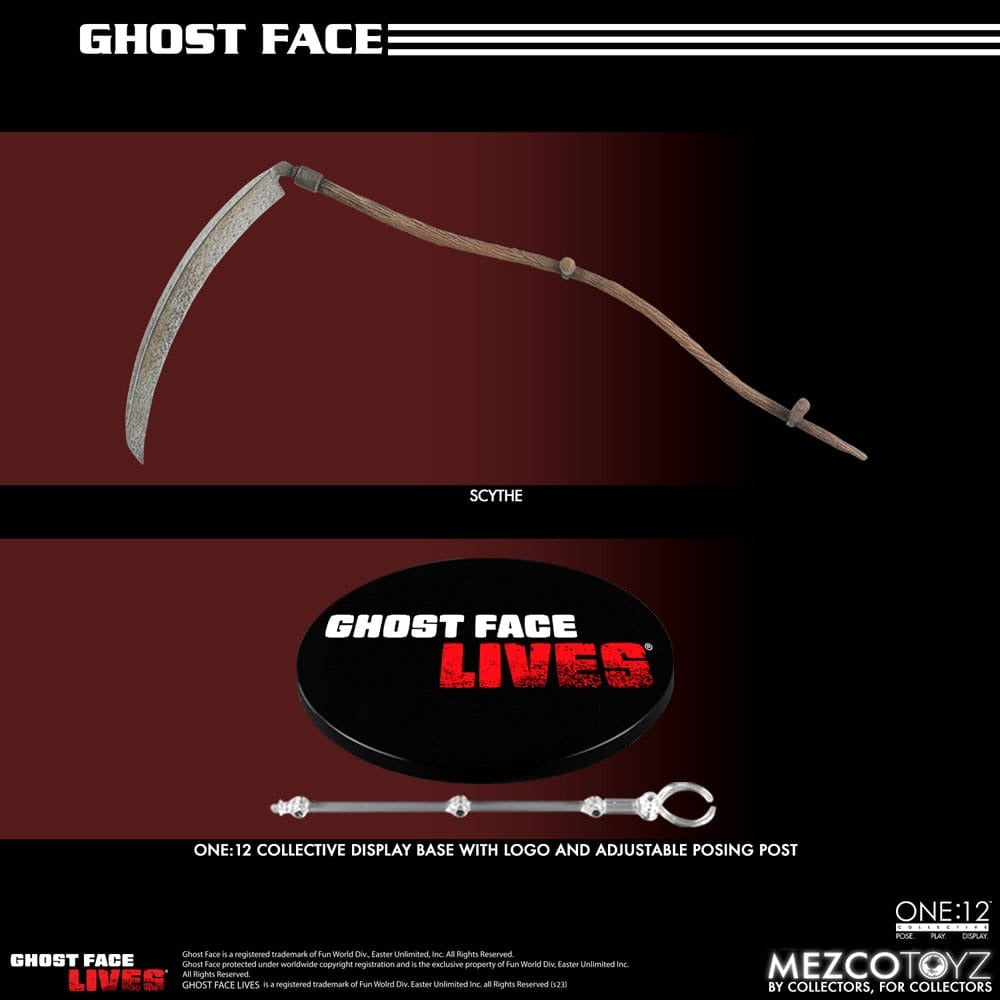 Mezco Toys Scream - Ghost Face One:12 16 cm Actionfigur