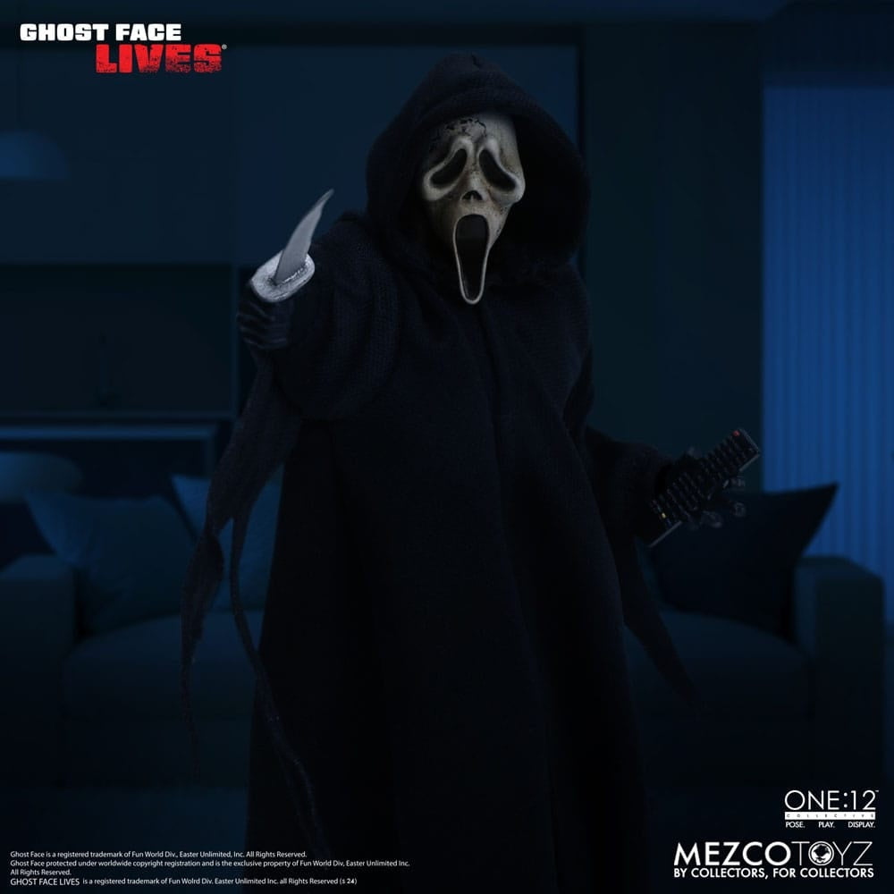 Mezco Toys Scream - Ghost Face One:12 16 cm Actionfigur