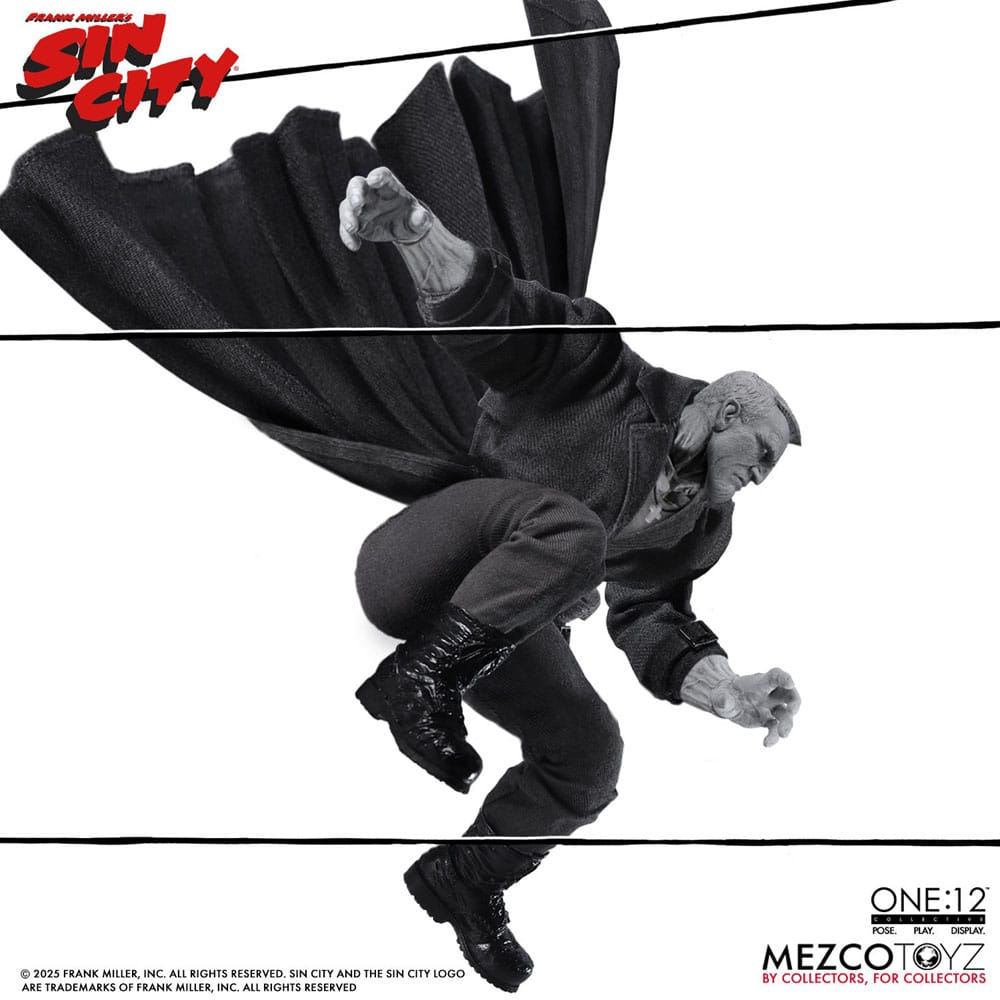 Mezco Toys Sin City Marv 1/12 Actionfigur