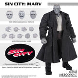 Mezco Toys Sin City Marv 1/12 Actionfigur