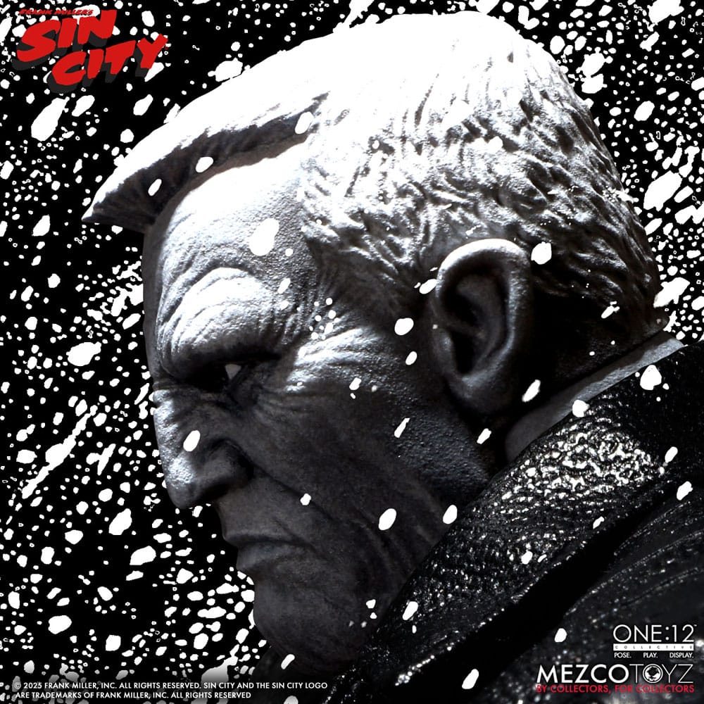 Mezco Toys Sin City Marv 1/12 Actionfigur