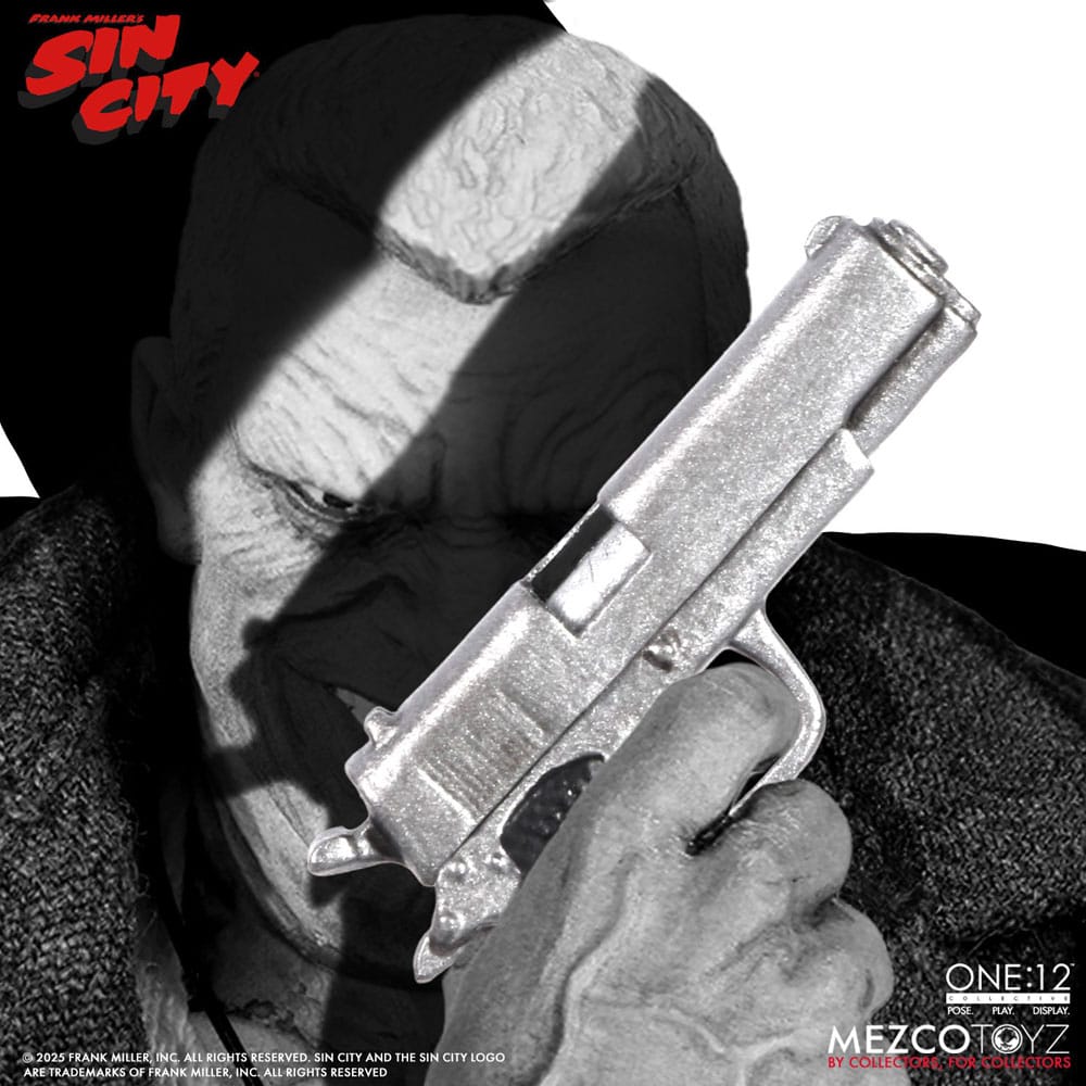 Mezco Toys Sin City Marv 1/12 Actionfigur