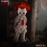 Mezco Toys Stephen Kings Pennywise It / Es Living LDD Dead Dolls Puppe