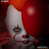 Mezco Toys Stephen Kings Pennywise It / Es Living LDD Dead Dolls Puppe