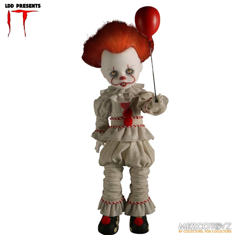 Mezco Toys Stephen Kings Pennywise It / Es Living LDD Dead Dolls Puppe