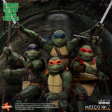 Mezco Toys Teenage Mutant Ninja Turtles (1990 Movie) Box-Set 1/12 Actionfiguren