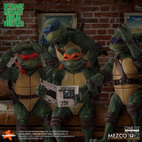 Mezco Toys Teenage Mutant Ninja Turtles (1990 Movie) Box-Set 1/12 Actionfiguren