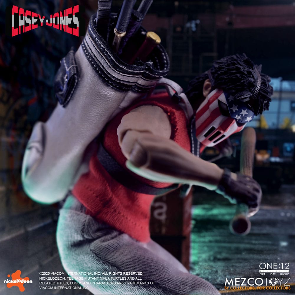 Mezco Toys Teenage Mutant Ninja Turtles Casey Jones 1/12 Actionfigur
