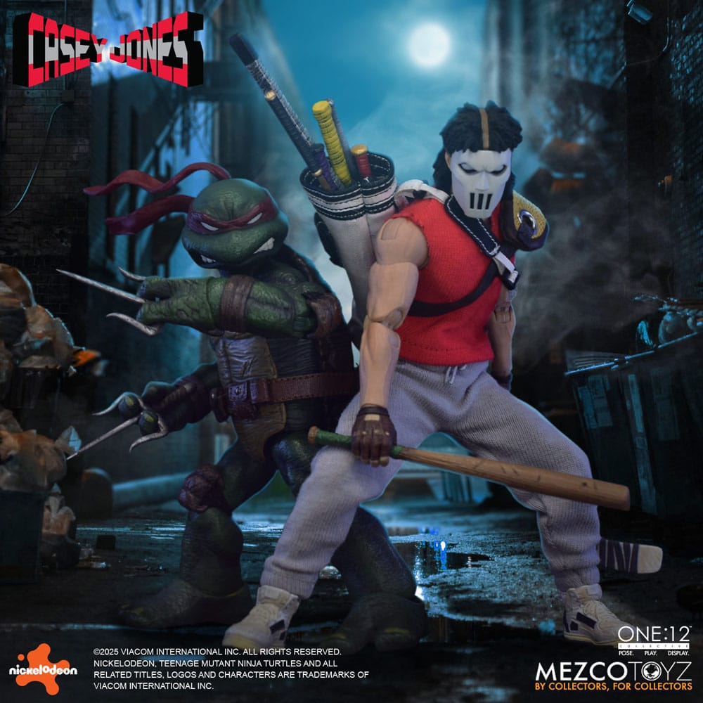 Mezco Toys Teenage Mutant Ninja Turtles Casey Jones 1/12 Actionfigur