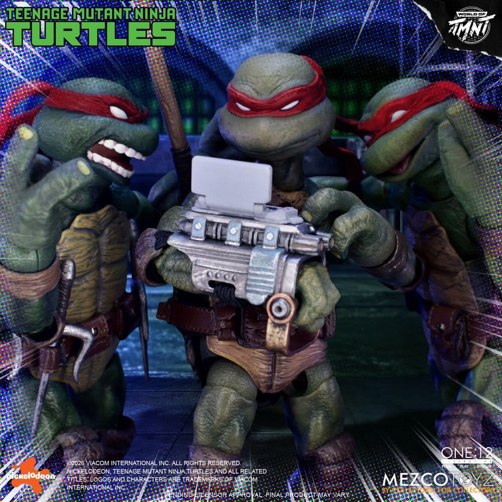 Mezco Toys Teenage Mutant Ninja Turtles One:12 Collective TMNT 1/12 Boxed Set Actionfiguren