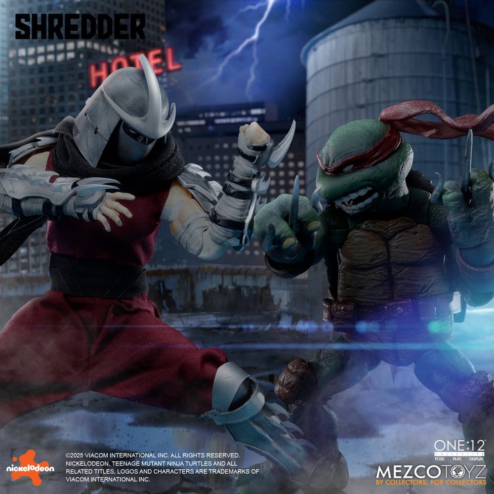 Mezco Toys Teenage Mutant Ninja Turtles Shredder 1/12 Actionfigur