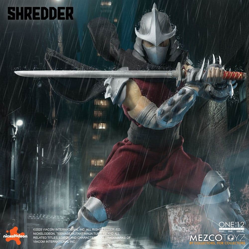 Mezco Toys Teenage Mutant Ninja Turtles Shredder 1/12 Actionfigur