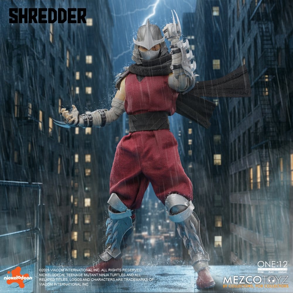 Mezco Toys Teenage Mutant Ninja Turtles Shredder 1/12 Actionfigur