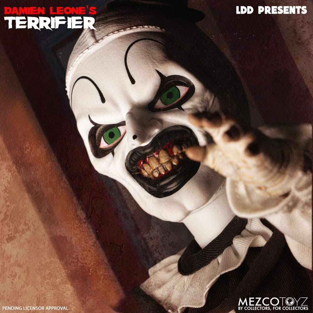 Mezco Toys Terrifier Art the Clown 25 cm LDD Living Dead Dolls