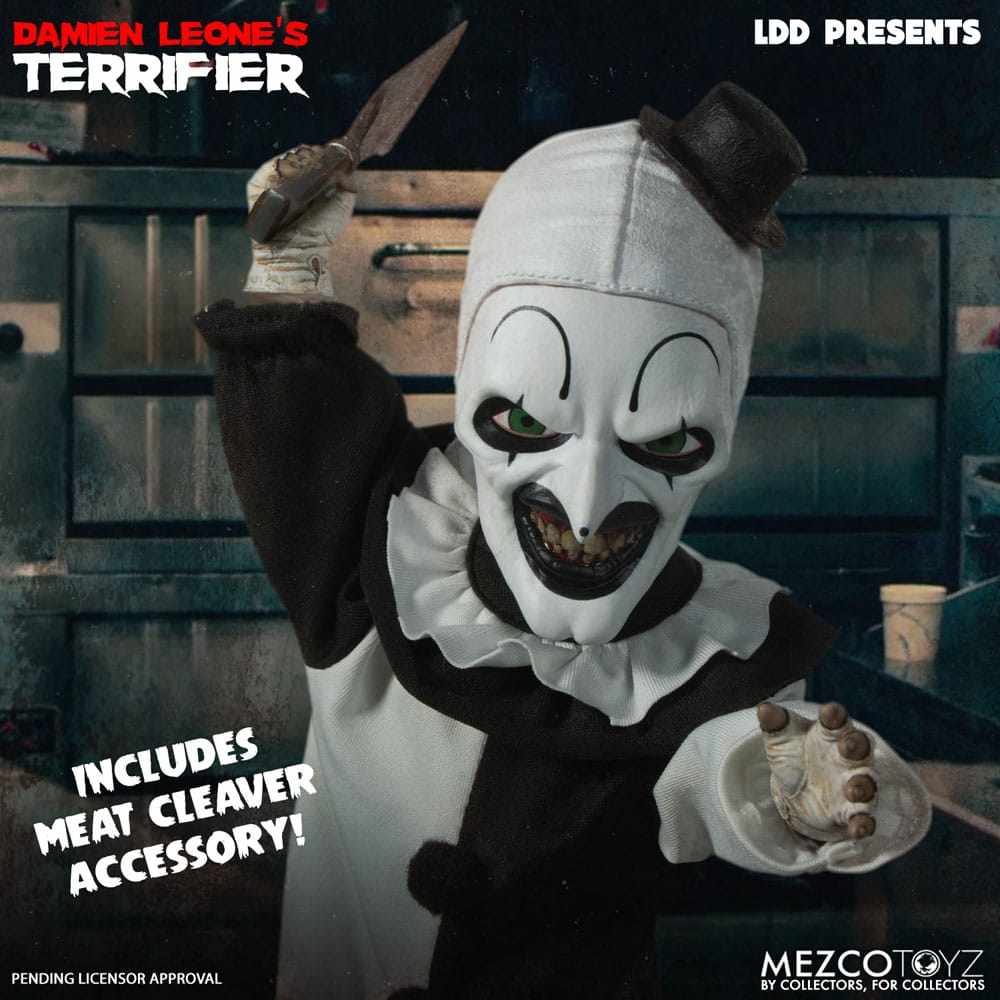 Mezco Toys Terrifier Art the Clown 25 cm LDD Living Dead Dolls