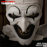 Mezco Toys Terrifier Art the Clown 46 cm Roto Plüschfigur