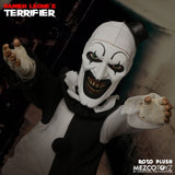 Mezco Toys Terrifier Art the Clown 46 cm Roto Plüschfigur